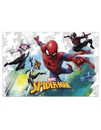 Τραπεζομαντηλο Πλαστικό Spiderman Team Up (120 X 180 cm)