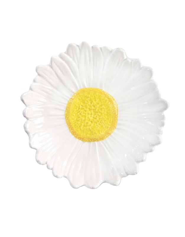 Μπωλ Κεραμικό Λευκό Daisy (18 cm)