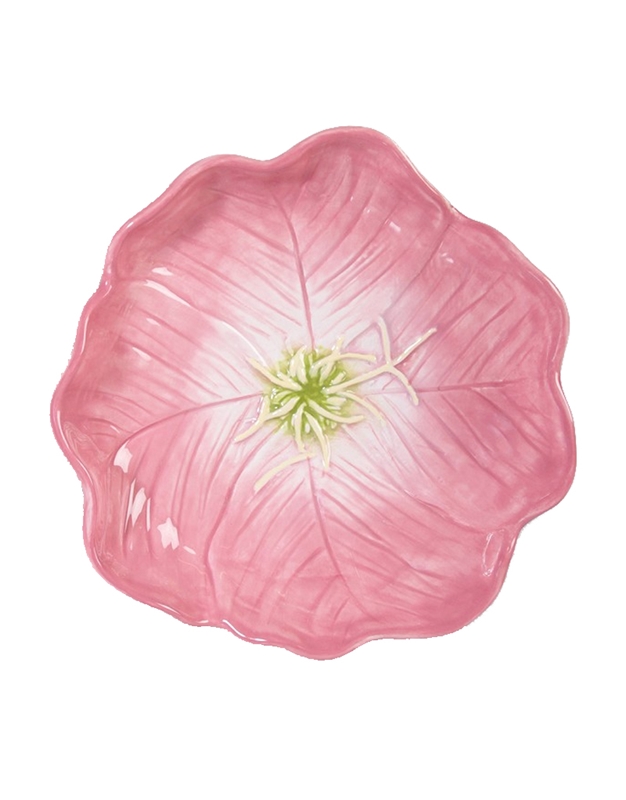 Κεραμικό Πιάτο Γλυκού Ροζ Primrose (18 cm)
