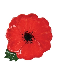 Μπωλ Κεραμικό Κόκκινο Poppy (18 cm)