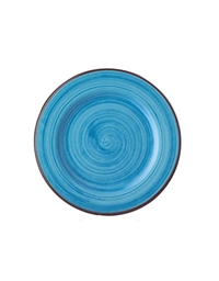 Πιάτο Φαγητού Tυρκουάζ "Saint Tropez Light Turquoise" Mario Luca Giusti ( 27 cm)