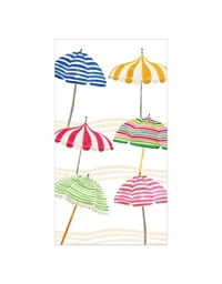 Xαρτοπετσέτες Guest Beach Umbrellas 10.8x19.8cm Caspari (15 Tεμάχια)
