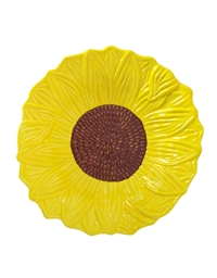 Πιάτο Bαθύ Kεραμικό Hλίανθος Sunflower Kίτρινο (27 cm)