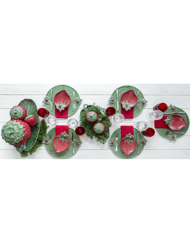 Πιάτο Γλυκού Φράουλα Strawberries Bordallo Pinheiro (15 x 5 cm)