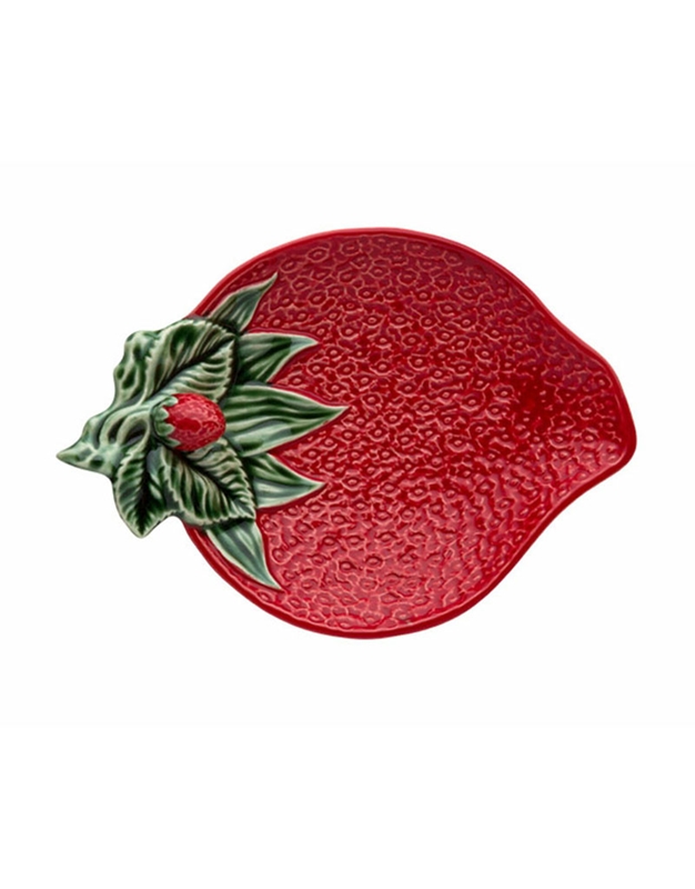Πιάτο Γλυκού Φράουλα Strawberries Bordallo Pinheiro (15 x 5 cm)