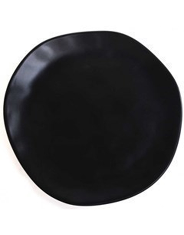 Πιάτο Φαγητού Kεραμικό Africa Mαύρο (26 cm)