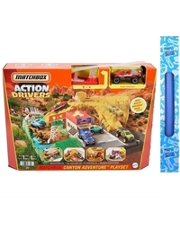 Matchbox Μεγάλα Σετ Δράσης Canyon Adventure Playset Με Λαμπάδα Mattel (HBD74)