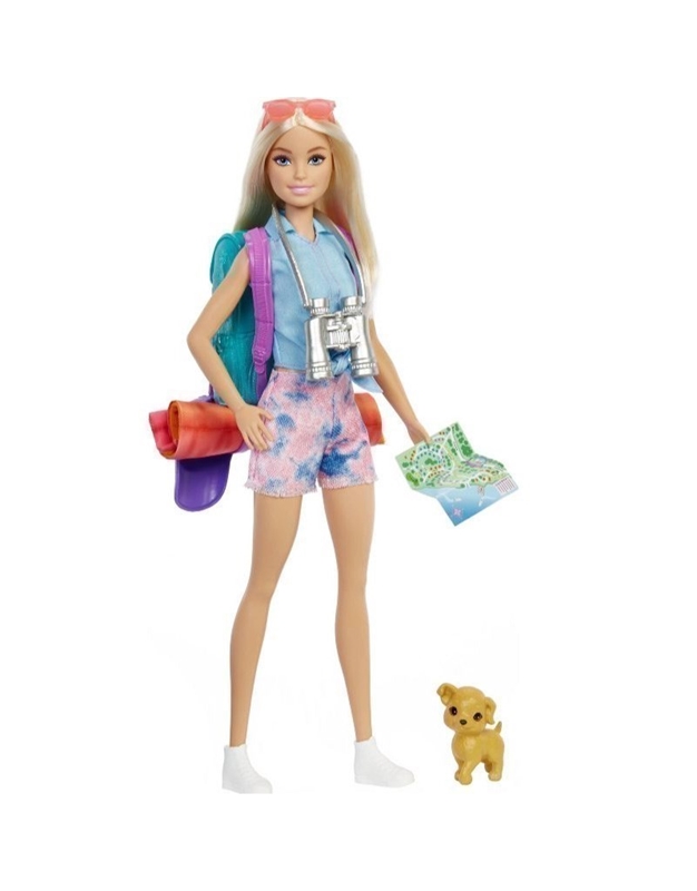 Barbie Malibu Camping Με Λαμπάδα Mattel (HDF73)
