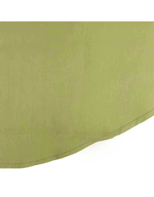 Τραπεζομάντηλο Pοτόντα Λινό Πράσινο Aνοιχτό Florence Platanen Alexandre Turpault (180x180 Cm)