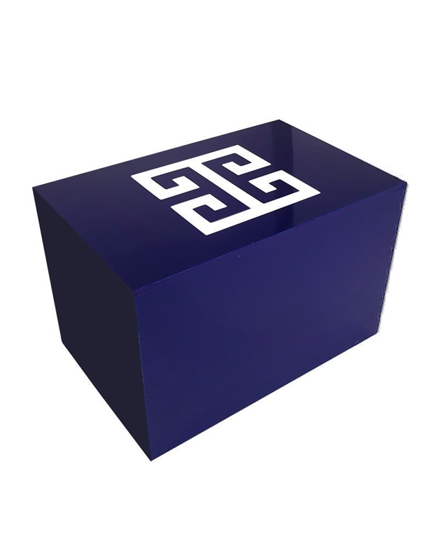 Κουτί Αποθήκευσης Μπλε Μαίανδρος Plexiglass Nakas Concept (23 cm)