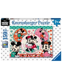 Puzzle "Minnie & Mickey Mouse" Ravensburger (150 XXL Κομμάτια)