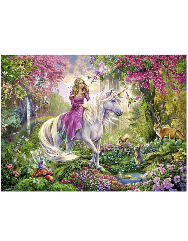 Puzzle "Η Πριγκίπισσα Με Το Άλογο" Ravensburger (100 XXL Κομμάτια)
