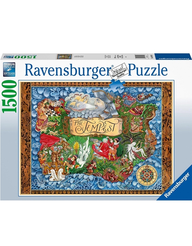 Puzzle "Shakespear: Η Τρικυμία" Ravensburger (1500 Kομμάτια)