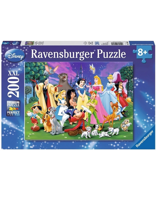 Puzzle Οι Αγαπημένοι Της Disney Ravensburger (200 XXL Κομμάτια)