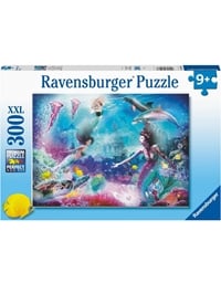 Puzzle Γοργόνες Ravensburger (300 XXL Κομμάτια)