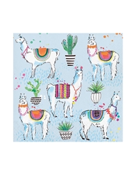 Χαρτοπετσέτες Llama Fiesta 16,5 x16,5 cm Creative Converting (16 τεμάχια)