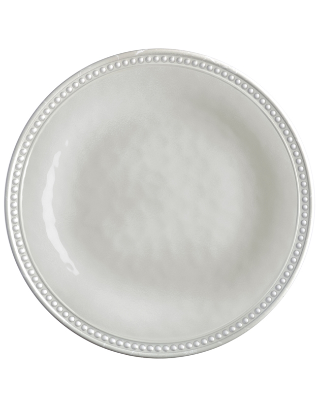Πιάτα Φαγητού Xρώμα Πέρλας Harmony Aπό Mελαμίνη (6 Tεμάχια)