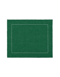 Σουπλά Πράσινο Coated Linen Artichoke White La Gallina Matta (40 χ 48 cm)