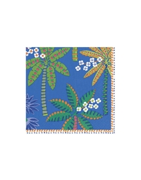 Χαρτοπετσέτες "Blue Paradise Palms" 12.5cm x 12.5cm Caspari (20 τεμάχια)