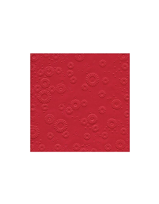 Σετ Χαρτοπετσέτες "Moments Uni Ruby" 12.5cm x 12.5cm Paper Design (16 Τεμαχίων)