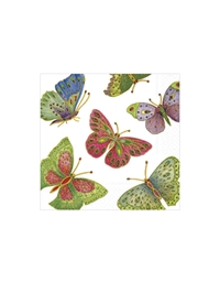 Xαρτοπετσέτες Jeweled Butterflies 12.5x12.5cm Caspari (20 Tεμάχια)