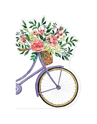 Ευχετήρια Κάρτα Mother's Day Ποδήλατο Με Λουλούδια Caspari