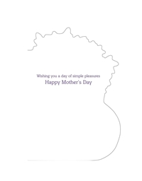 Ευχετήρια Κάρτα Mother's Day Ποδήλατο Με Λουλούδια Caspari