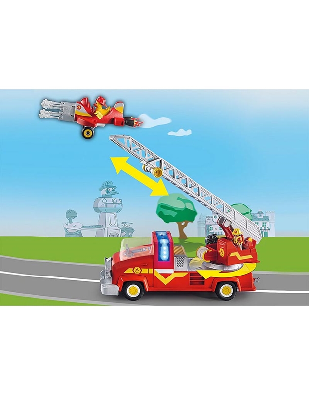 Playmobil Mεγάλο 'Oχημα Πυροσβεστικής "70911"