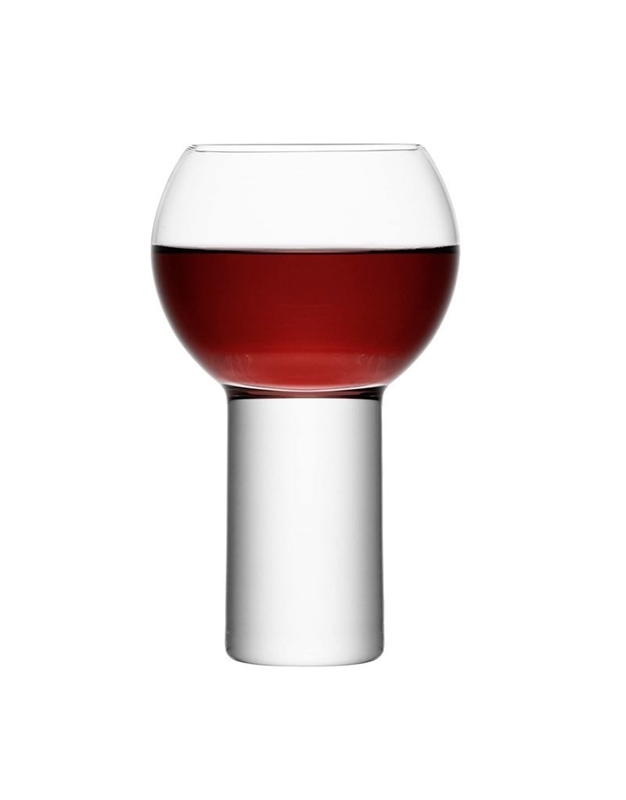 Ποτήρια Kρασιού Boris Goblet Γυάλινα Διάφανα 360ml LSA International (2 Tεμάχια)
