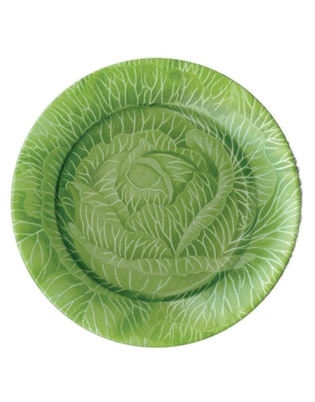 Πιάτα Φαγητού Cabbageware Caspari 27 cm (8 Τεμάχια)