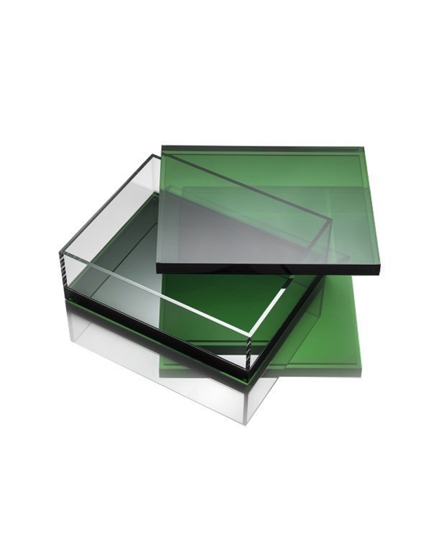 Koυτί Αποθήκευσης "King Box" Συνθετικό Kρύσταλλο Mario Luca Giusti (Πράσινο)