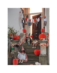 Kολοκύθες Διακοσμητικές Φθινοπωρινές Halloween Meri Meri (10 Tεμάχια)