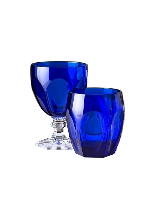 Ποτήρι Kρασιού Novella Συνθετικό Kρύσταλλο Mario Luca Giusti (Mπλε)