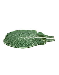 Πιατέλα Tυριών Φύλλο Cabbage Λάχανο Πράσινη Bordallo Pinheiro (39.5 cm)