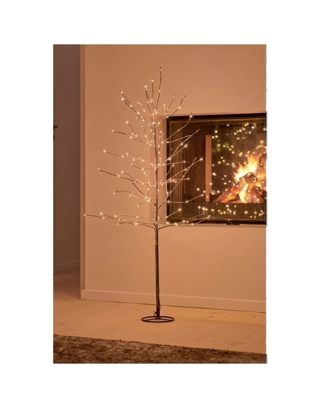Xριστουγεννιάτικο Δέντρο Kira Snowy 120cm Mε 160 Led Λαμπάκια - Sirius