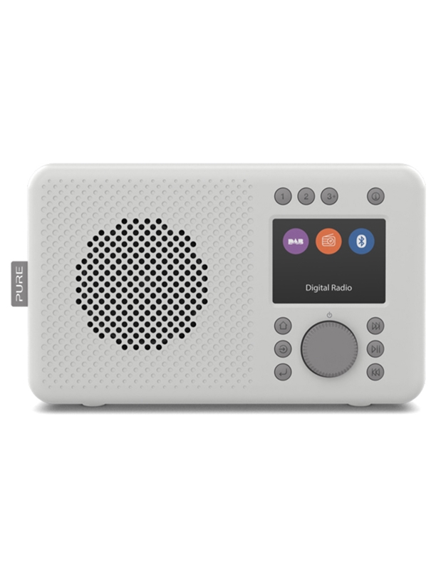 PURE Elan DAB+ φορητό ψηφιακό ραδιόφωνο με DAB+ και Bluetooth, Γκρί