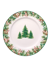 Πιάτο Γλυκού Xριστουγεννιάτικο Spruce (21 cm) Terra Antica