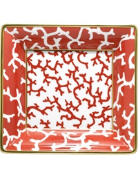 Trinket Tray Christobal Rouge - RAYNAUD LIMOGES (17 cm)