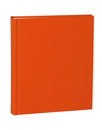 Άλμπουμ Λινό Orange Classic Medium  21.6x25.5 cm (80 Σελίδες)