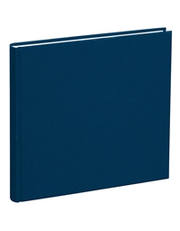 Guest Book Λινό Marine 24.5x23.5 cm (180 Σελίδες)