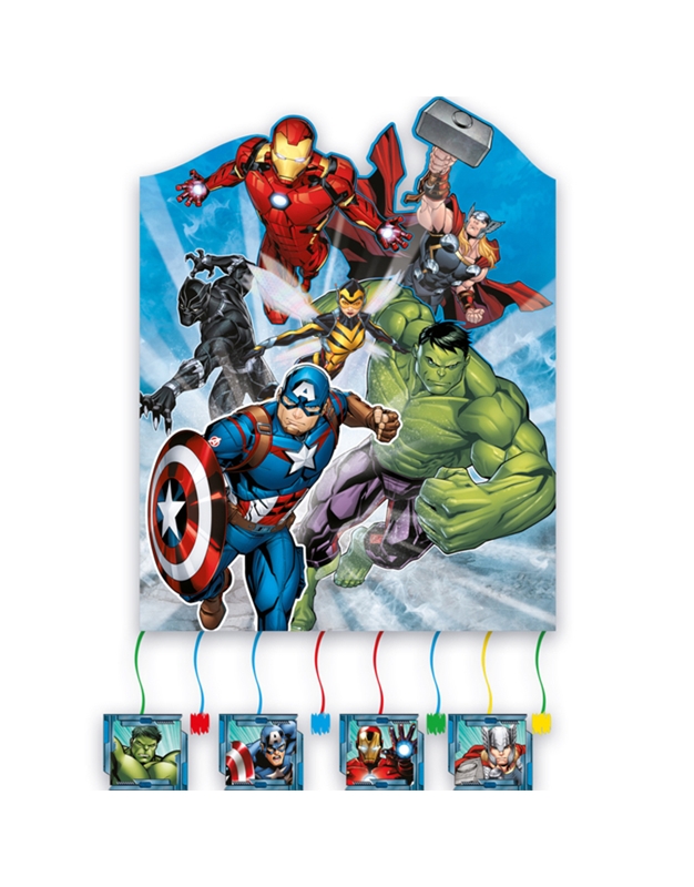 Πινιάτα Avengers Infinity Stones Xάρτινη 21cm