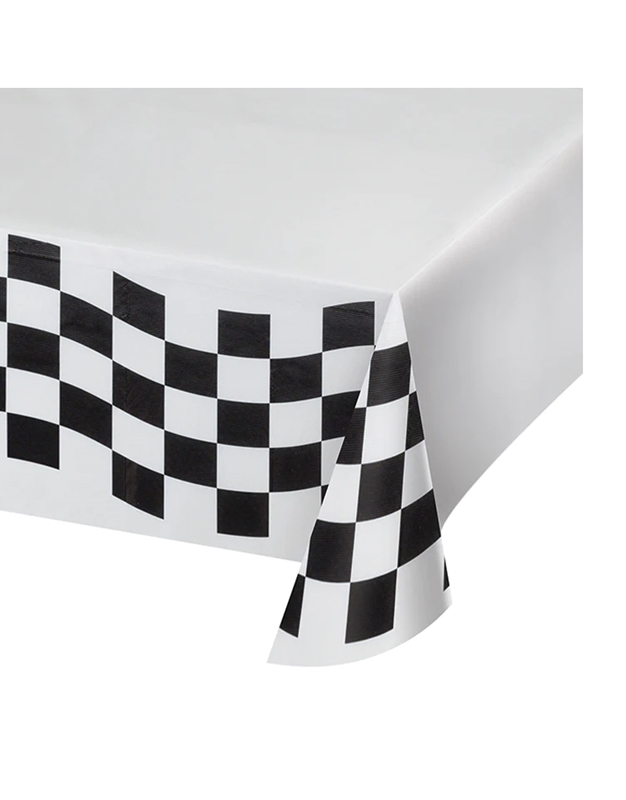 Tραπεζομάντηλο Black And White Check Xάρτινο Creative Converting (137x259 cm)