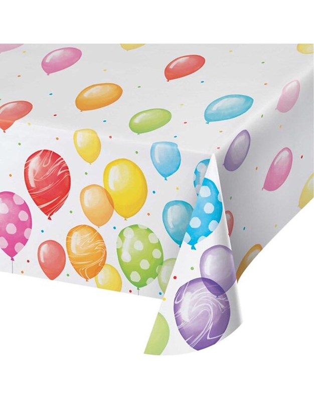 Tραπεζομάντηλο Balloon Bash Xάρτινο Creative Converting (137x259 cm)