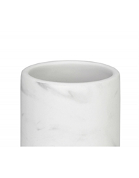 Δοχείο Για Oδοντόβουρτσα Kεραμική White Marble Andrea House (7x18 cm)