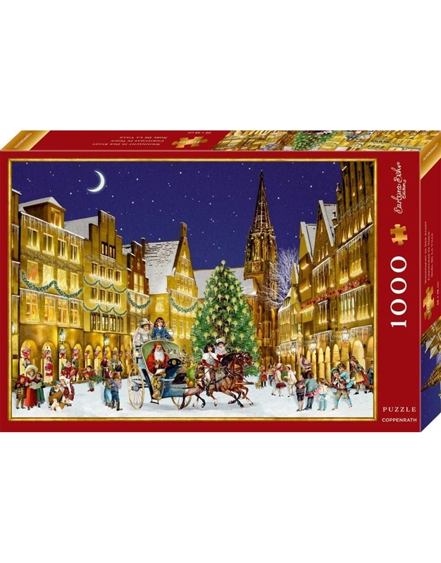 Puzzle Xριστούγεννα Στην Πόλη Die Spiegelburg (1000 Kομμάτια)