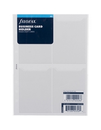 Πλαστική Θήκη για Επαγγελματικές Κάρτες Α5 Μέγεθος Filofax (343616)