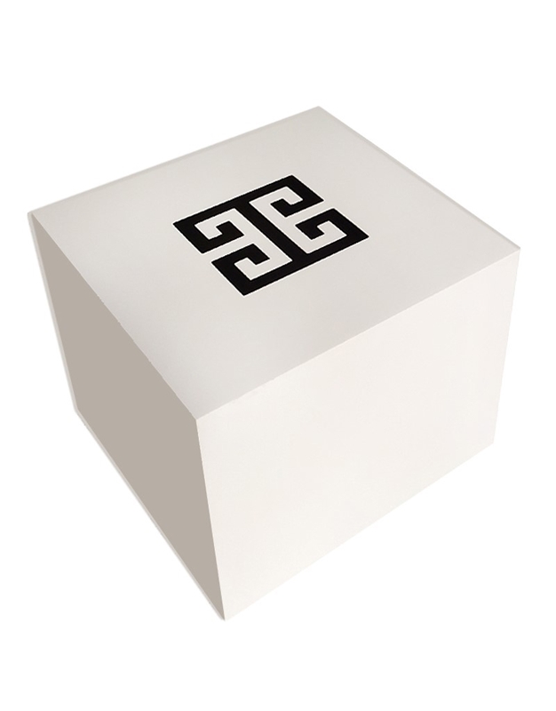 Κουτί Αποθήκευσης Λευκό Μαίανδρος Plexiglass Nakas Concept (15 cm)