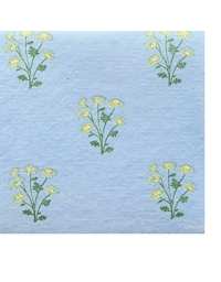 Xαρτοπετσέτες Λουλούδια Prairie Blue 12.5x12.5cm Francoise Paviot (20 Tεμάχια)