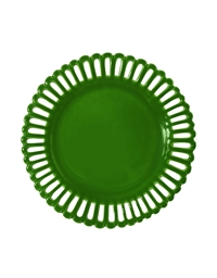 Πιάτο Γλυκού Green Pleine Decoupee Bourg-Joly Malicorne (19.5 cm)