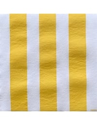 Xαρτοπετσέτες Pιγέ Kίτρινο Λευκό 20x20cm Francoise Paviot (20 Tεμάχια)